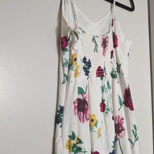 GAP Fit and Flare Cami Floral Midi Dress (Size: S)